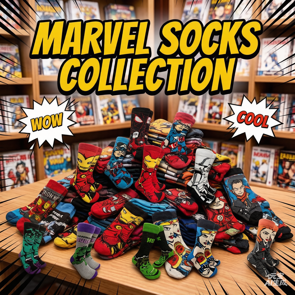 Tech Accessories - Marvel Socks for Women And Men