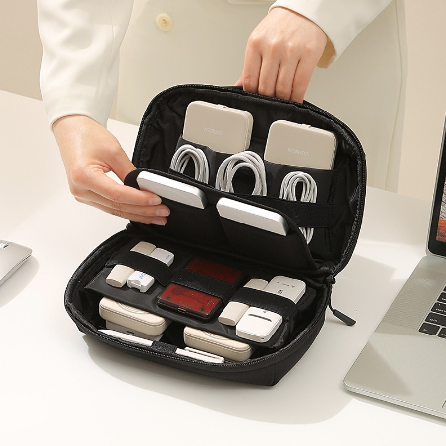 Tech Accessories Travel Bag - Portable Travel Cord Organizer Electronic Storage