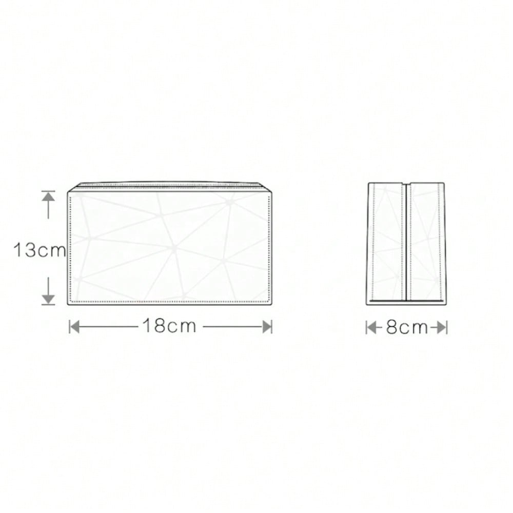 Geometric Luminous Makeup Bag  - Tech Accessories Travel Bag บทวิจารณ์และราคา
