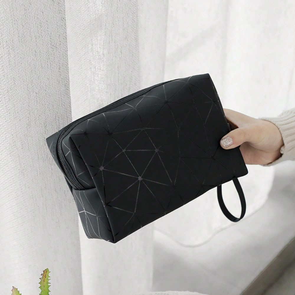 Geometric Luminous Makeup Bag  - Tech Accessories Travel Bag บทวิจารณ์และราคา