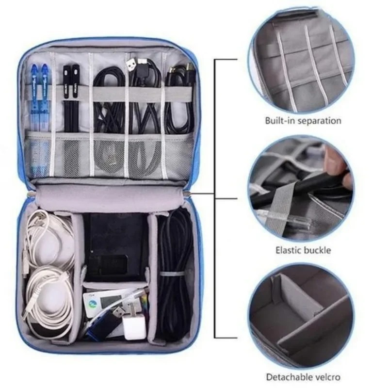 Electronics Organizer Travel C - Tech Accessories Travel Bag บทวิจารณ์และราคา