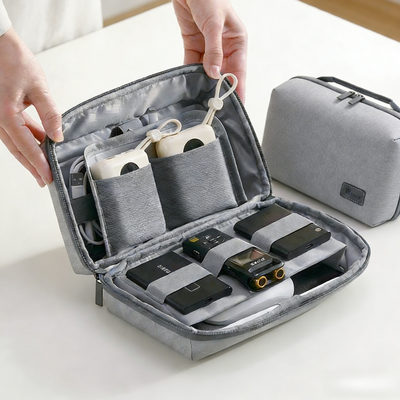 1Pc Electronics Organizer Trav - Tech Accessories Travel Bag บทวิจารณ์และราคา