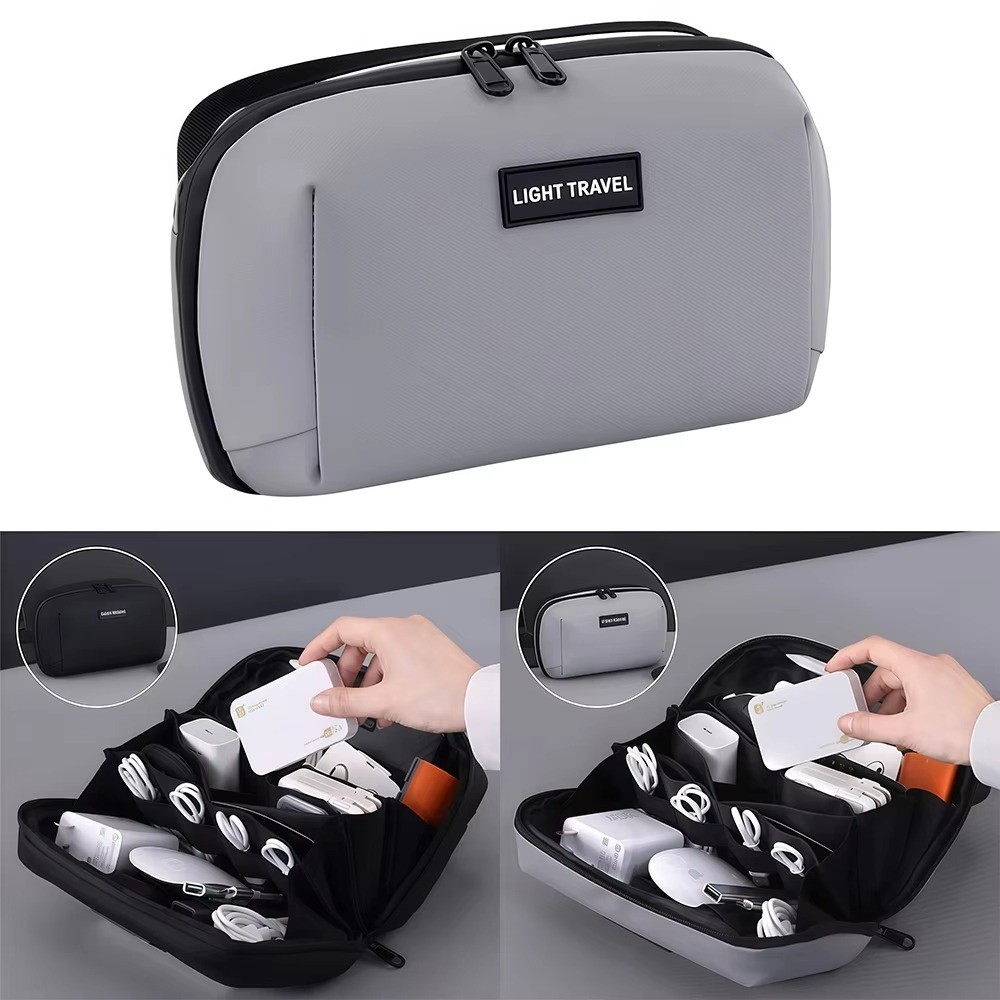 Portable Data Cable Storage Ba - Tech Accessories Travel Bag บทวิจารณ์และราคา